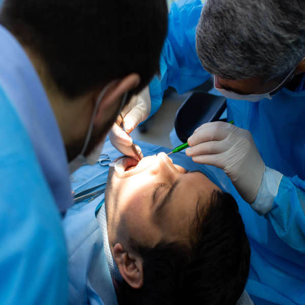 X-ray of Impacted Wisdom Tooth